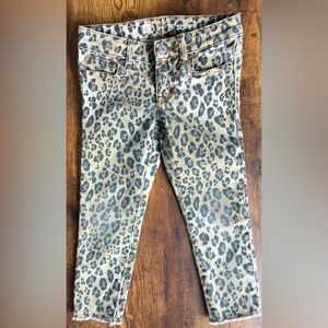 Gap kids cheetah print jeans 🐆
